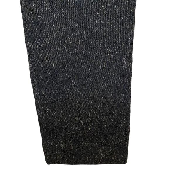 ALC Lambskin Trim Wool Blend Slim Cropped Pants Size 8 - Picture 3 of 10